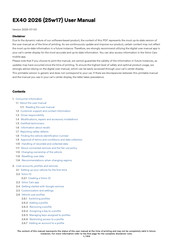 Volvo EX40 2026 User Manual
