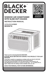Black & Decker BD18WT6 Instruction Manual