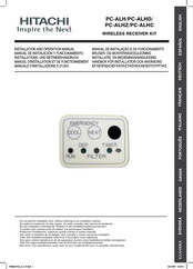 Hitachi PC-ALHC Installation And Operation Manual