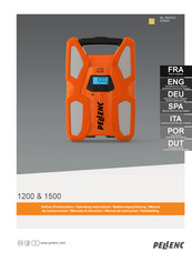 pellenc Excelion 1200 Operating Instructions Manual