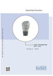 Burkert 8131 Operating Instructions Manual
