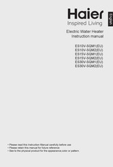 Haier ES30V-SQM1 EU Instruction Manual