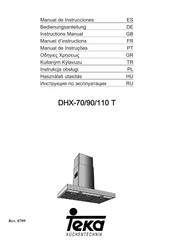 Teka DHX-110 T Instruction Manual