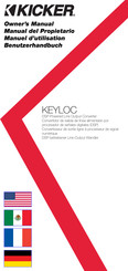 Kicker KEY Series Owner's Manual