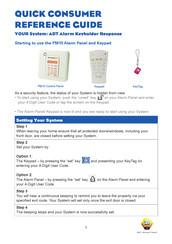 ADT PM10 Quick Consumer Reference Manual