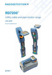 SPX RADIODETECTION RD7200 User Manual