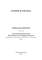 Fisher & Paykel CG301DNGGB5 Installation Manual