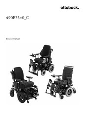 Otto Bock 490E75 0 C Series Service Manual