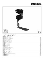 Otto Bock 17AT2-L-20-1 Instructions For Use Manual