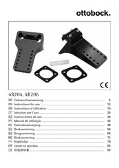 Otto Bock 4R206 Instructions For Use Manual
