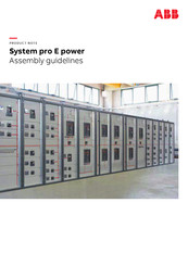 ABB System pro E power Assembly Manuallines