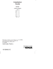 Kohler Urinal K-4920-T-7 Installation Manual