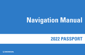 Honda PASSPORT 2022 Navigation Manual