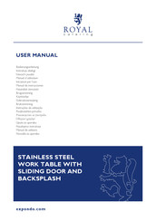 Royal Catering RCSSCB-150X60-E-B User Manual