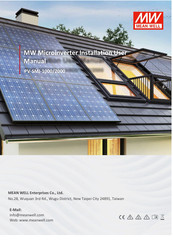 Mean Well PV-SMI-1000 Installation & User Manual