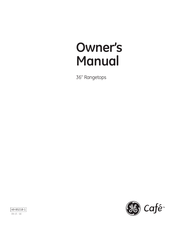 GE Cafe ZGU364LR Owner's Manual