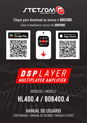 StetSom DSPLAYER 400.4 User Manual