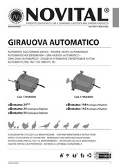 Novital Covatutto 54 User And Maintenance Instructions