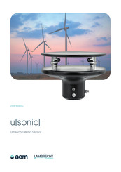 AEM Lambrecht meteo u[sonic] User Manual