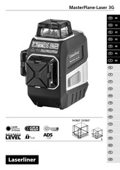 LaserLiner MasterPlane-Laser 3G Instructions Manual