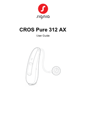 signia Pure 312 AX User Manual