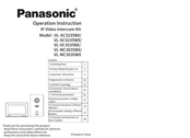 Panasonic VL-SC3235WX Operation Instruction Manual