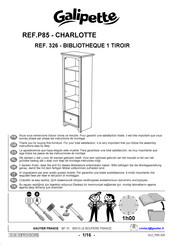 Galipette CHARLOTTE P85 Assembly Instructions Manual