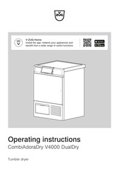 V-ZUG CAT4T-12034 Operating Instructions Manual