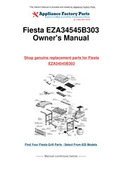 Fiesta EZA34545-B303 Assembly Manual