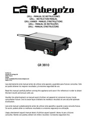 Orbegozo GR 3810 Instruction Manual
