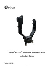 iOptron HAZ130 Instruction Manual
