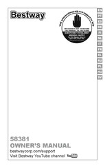 Bestway 58381 Owner's Manual