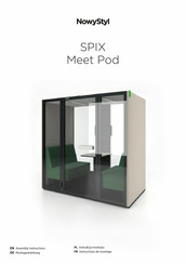 NowyStyl SPIX Meet Pod Assembly Instructions Manual