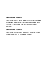 Delta MultiChoice Vero 14 Series User Manual
