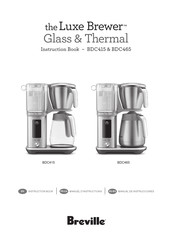 Breville theLuxe Brewer Thermal Instruction Book