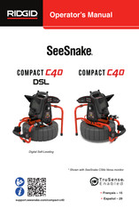 RIDGID SeeSnake COMPACT C40 DSL Operator's Manual