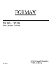Formax FD 38Xi Maintenance Manual