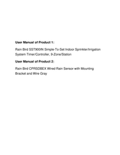 Rain Bird SST900IN Setup & Operation Instructions
