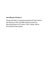 Renogy B0BMK5LTD2 User Manual
