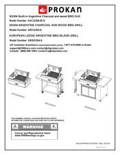 Prokan ARCG304-S Manual