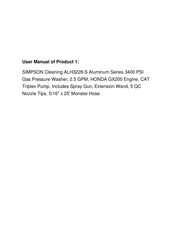 Simpson ALH3228-S Instruction Manual