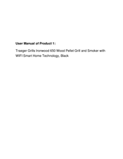 Traeger TFB89BLEC Owner's Manual