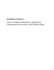 Garmin 010-02602-00 User Manual