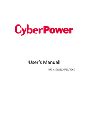 CyberPower RT33015KE User Manual
