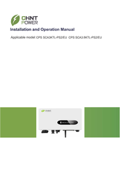 CHNT Power CPS SCA3.6KTL-PS2/EU Installation And Operation Manual