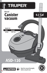 Truper ASD-120 Manual