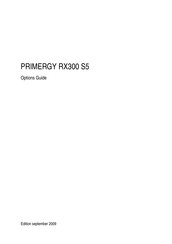 Fujitsu PRIMERGY RX300 S5 Options Manual