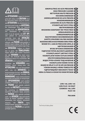 Lavor LVR5 145 Manual