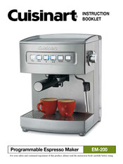 Cuisinart EM-200NP1 Instruction Booklet