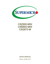 Supermicro SUPERO C9Z890-MW User Manual